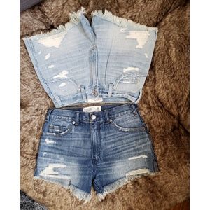 Two Pairs Of Abercrombie & Fitch Shorts